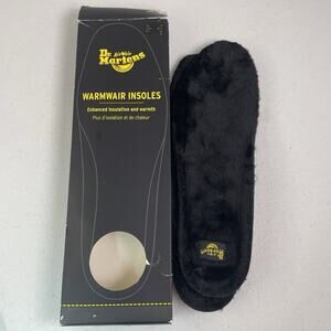 Dr Martens Warmwair Insoles Mens 11 Womens 12 NEW OPEN BOX Faux Fur AD065001